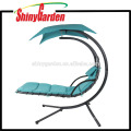 Colgante Chaise Lounger Chair Arc Stand Air Porch Columpio Hamaca Chair With Canopy